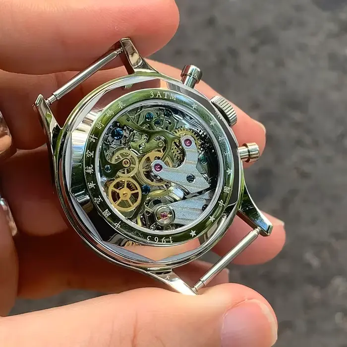 Seaghydr-Montre Pilote Mécanique ST1901 Édition Internationale pour Homme