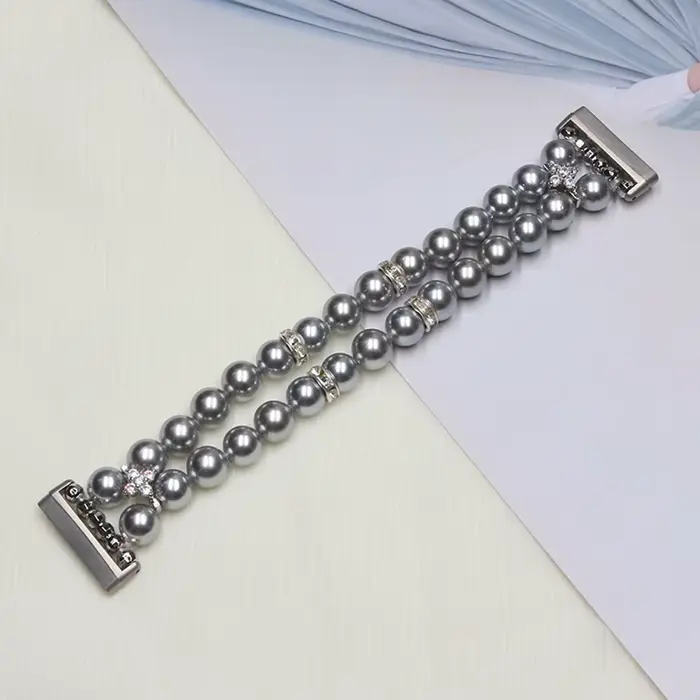 Bracelet de montre habillé pour femme, bijoux en perles Versa 4, bracelet pour Fitbit Whip 2, montre