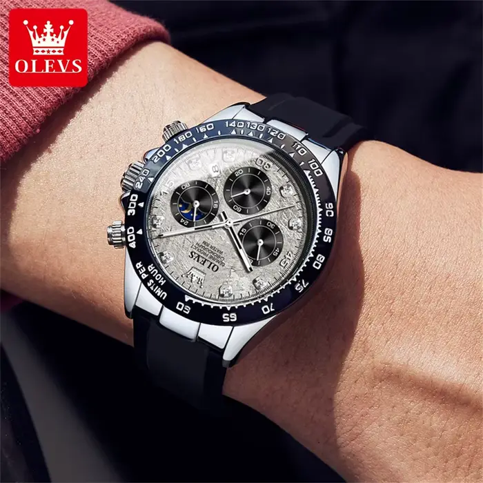 Montre à quartz OLEVS 2875 pour homme