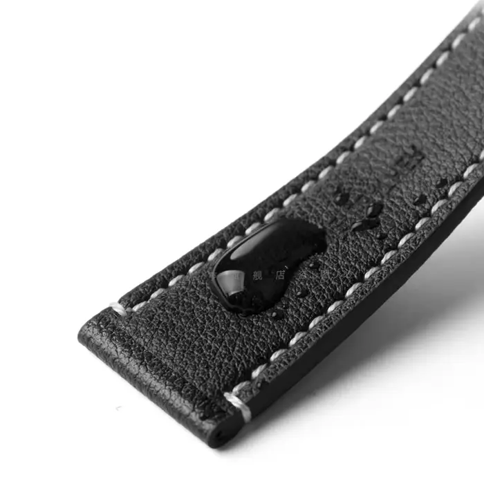 Bracelet de montre en cuir véritable pour montres 20mm 22mm polyvalent noir beige occasionnels professionnelnels élégants