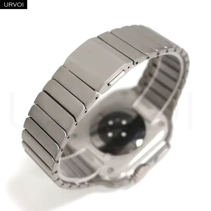 URVOI – bracelet à maillons en titane pour Apple Watch Ultra 3 2 Series 11 10 9 8 7 SE