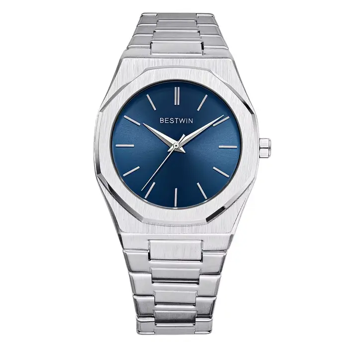 Nouvelles montres pour hommes de luxe bracelet en acier inoxydable classique affaires étanche montre