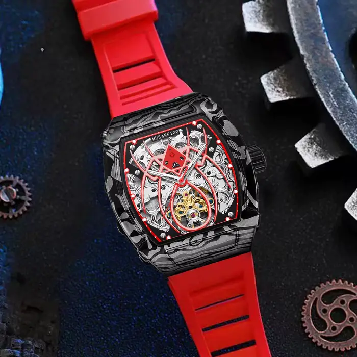 TING ANFIGO-Montre Mécanique Creuse existent