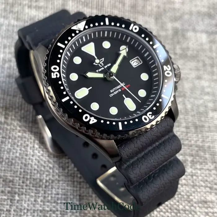 Montre automatique Tandorio Diver pour hommes