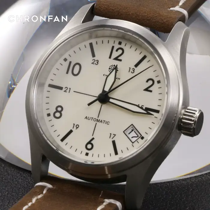 Nouvelle montre mécanique vintage pour homme Little Prince de 36 mm