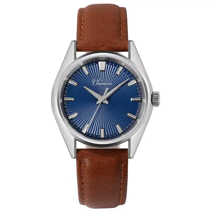 Chameri Nouvelle Montre à Quartz GS05 Mouvement à Seconde Flottante VH31 Montres Vintage 40mm Étanch