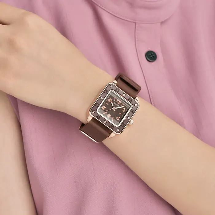 Montre à quartz pour femme, élégante, artistique et luxueuse, style business