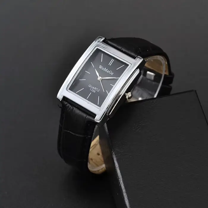 Femmes montres femmes Top marque de luxe dames montre femmes montres bracelet en cuir femmes Rectangle montre horloge Reloj Mujer