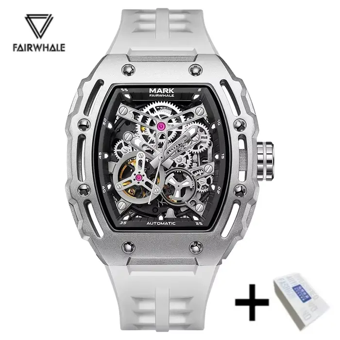 Mark Fairwhale 6700 nouvelles montres mécaniques pour hommes montre-bracelet automatique pour Tourbi