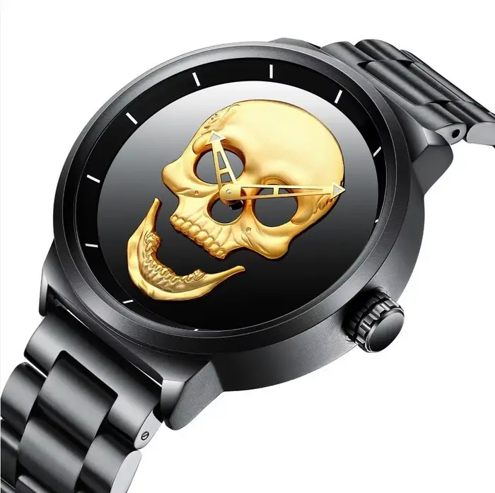 AISHY hommes grand visage montres montre