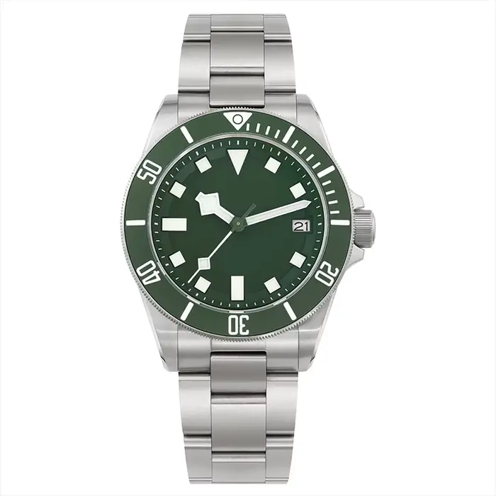 2025NEW montre pour hommes montre de plongée en titane montres à mouvement automatique 120 clic mont