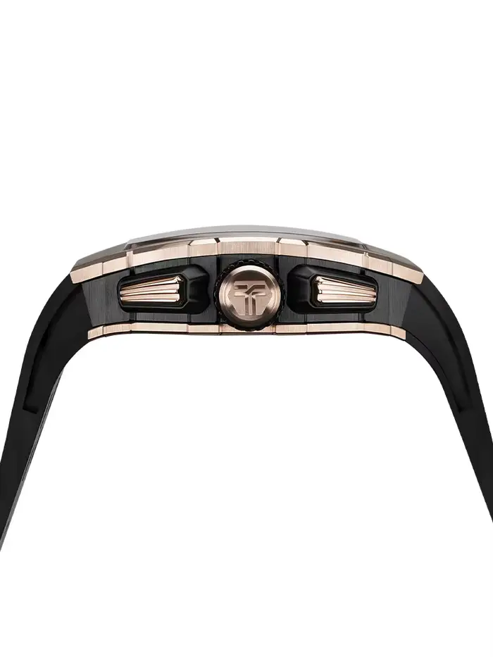 Montre TSAR BOMBA TB8204 Luxe Chronographe Stylish Hommes Occasions Spéciales Quartz Résistante à l'Eau