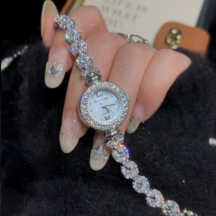 Royal Crown-Montre à Quartz pour Femme