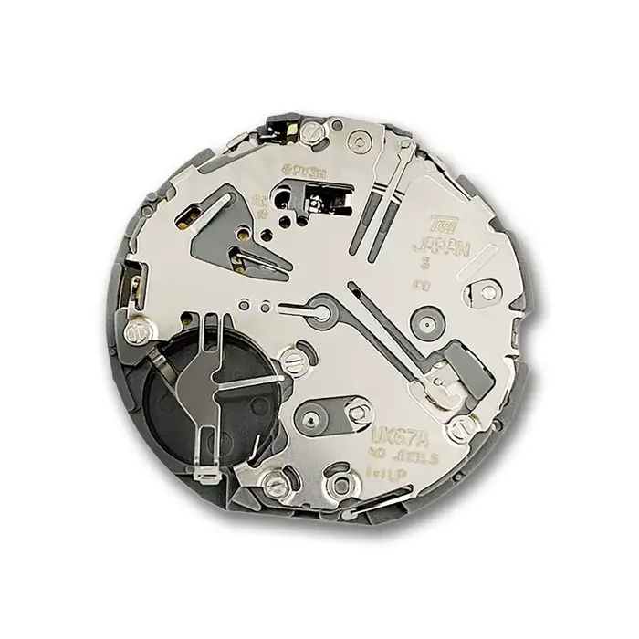 Japonais VK67A haute précision pour chronographe à Quartz 3 ans (SR936SW) Chrono (centre 1/5 sec