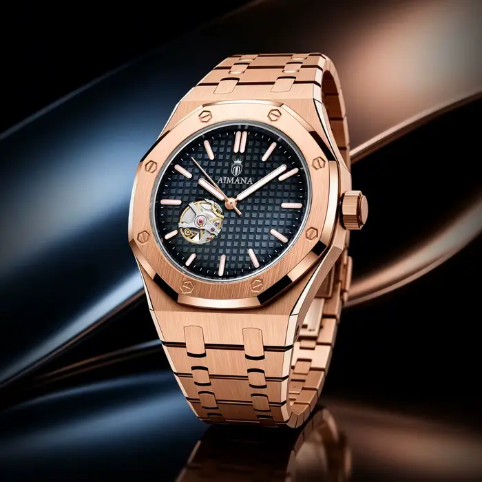 AIMANA Montre mécanique automatique de luxe pour homme