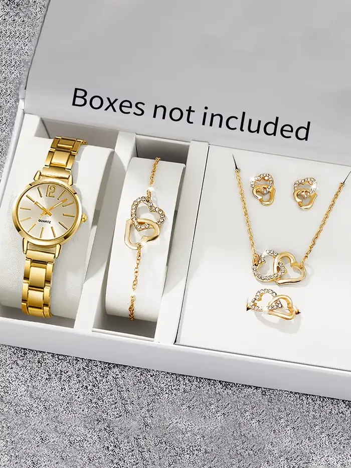 Montre pour femme avec bracelet en acier élégant, montre à quartz tendance et simple, ensemble brace