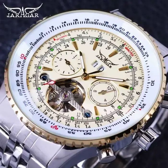 Montre mécanique entièrement automatique haut de gamme pour homme