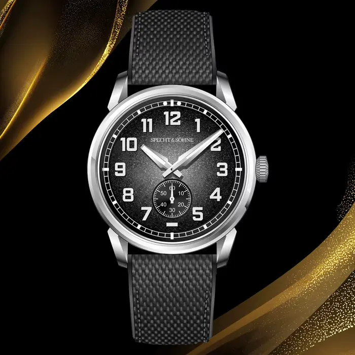 Specht & Söhne nouvelles montres mécaniques automatiques pour hommes japon C3 montre de sport en cristal saphir lumineux ﻿ 5Bar étanche