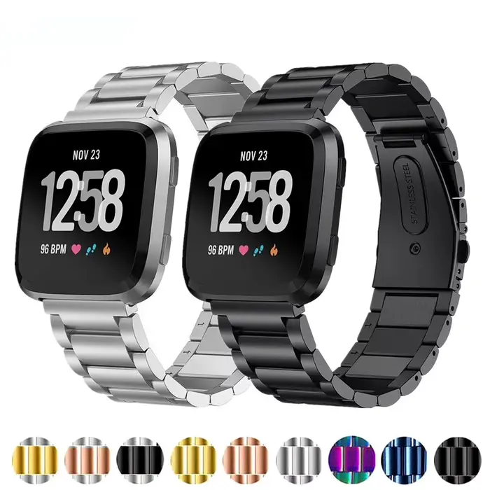 Bracelet de rechange en acier inoxydable pour montre intelligente