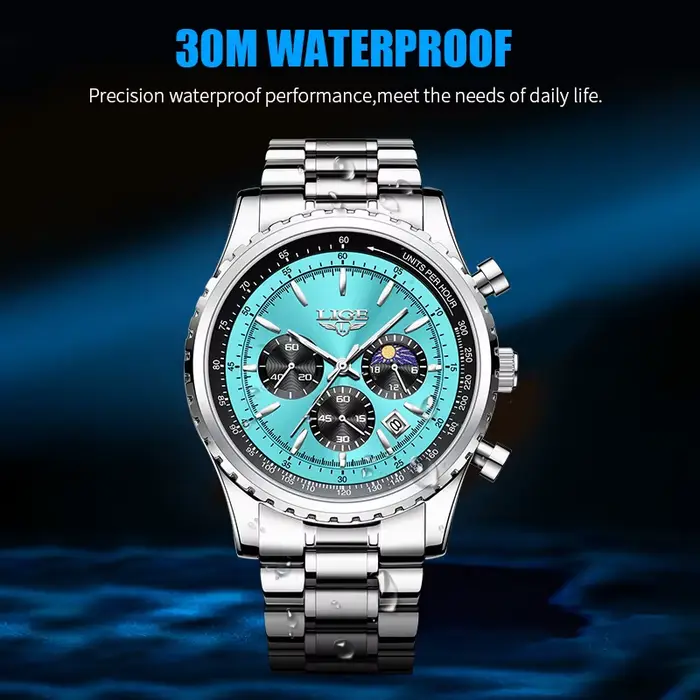 Montre Homme LIGE 2026 – Nouvelle Collection de Luxe