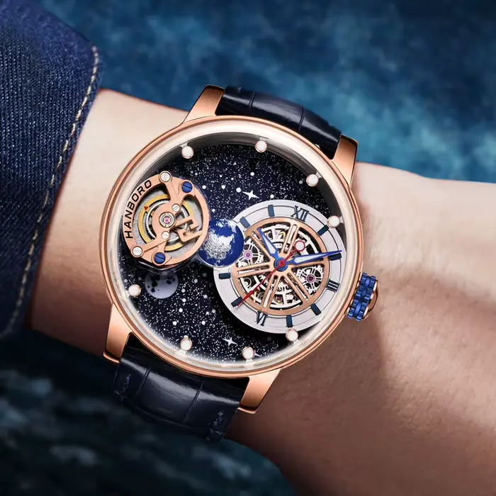 HANBORO – montre automatique pour hommes