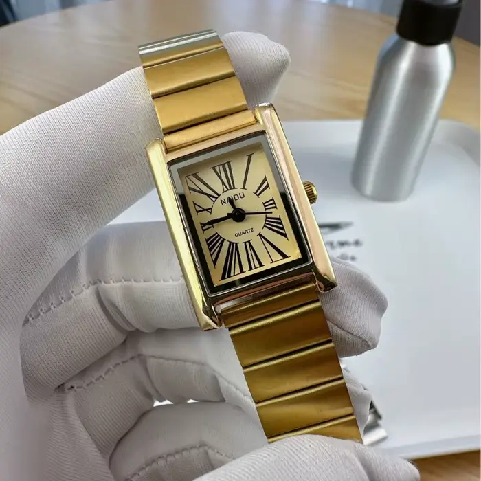 Offre spéciale femmes cadran carré montre à Quartz minimaliste bracelet en acier montre-bracelet Para Mujer dames cadeaux livraison directe Relógio Feminino