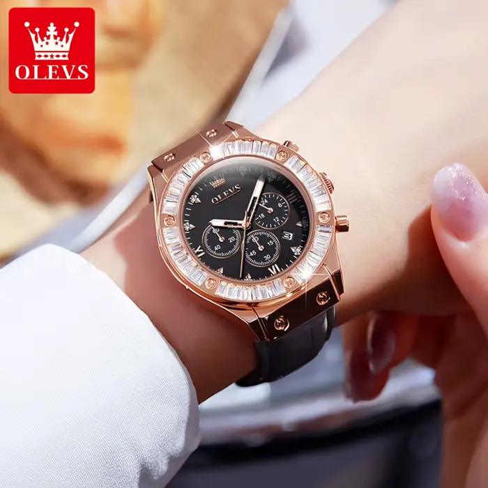 Montre à Quartz Analogique pour Femme
