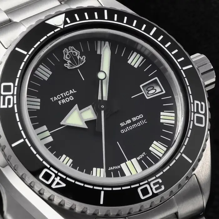 Montre de luxe tactique Frog 41MM pour hommes