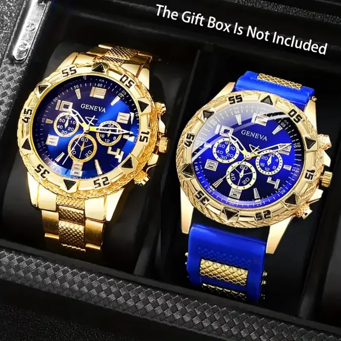 Ensemble de montres à Quartz pour hommes