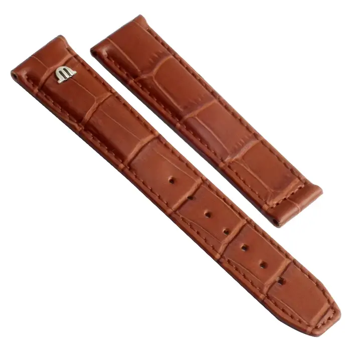 Pour Maurice Lacroix bracelet de montre en cuir véritable PT6158pt6098 noir marron 20mm 22mm