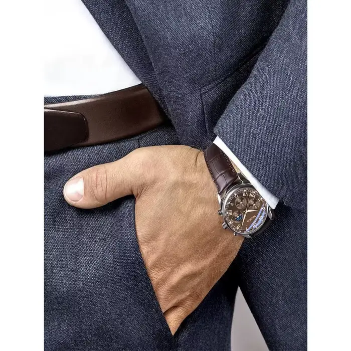 Montres à quartz d'affaires à la mode pour hommes