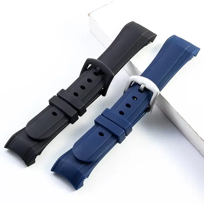 Bracelets de montre en silicone durable pour série de chronométrage de course