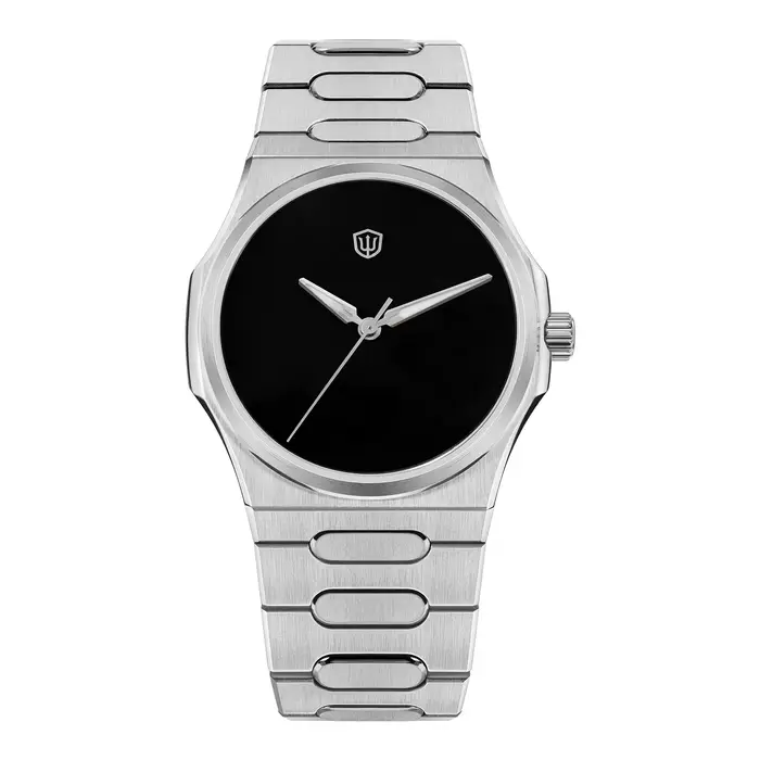 Montre pour homme Watchdives WD0016 Super Black, cadran ultra absorbant la lumière, mouvement à quar