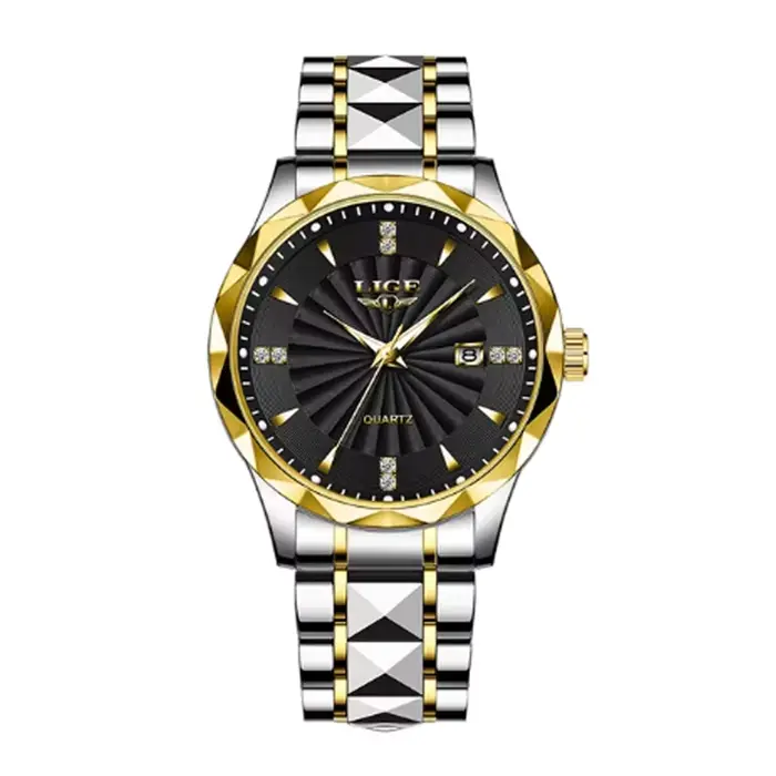 LIGE luxe femme montre mode Sport de plein air lumineux montres à Quartz mouvement importé étanche e