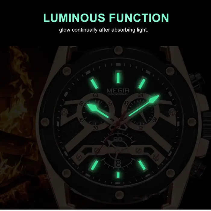 Nouvelles montres pour hommes Megir