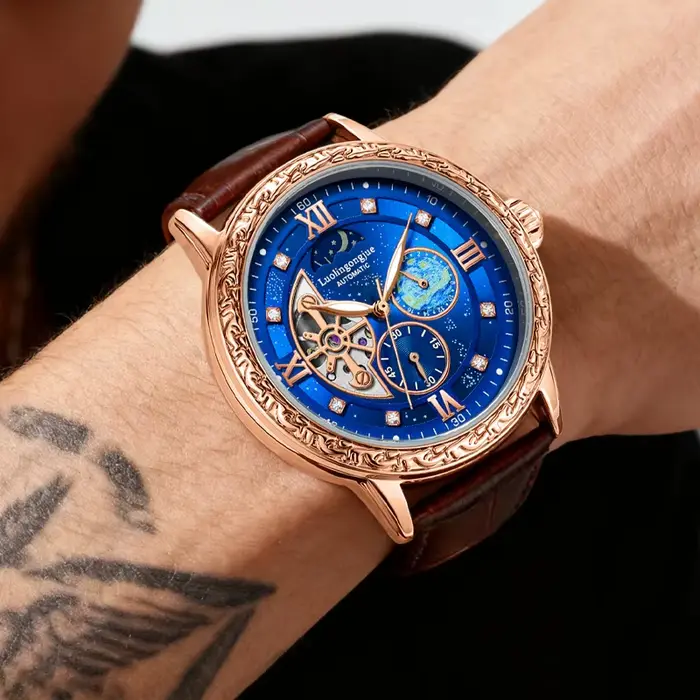 Montre mécanique automatique de luxe pour homme
