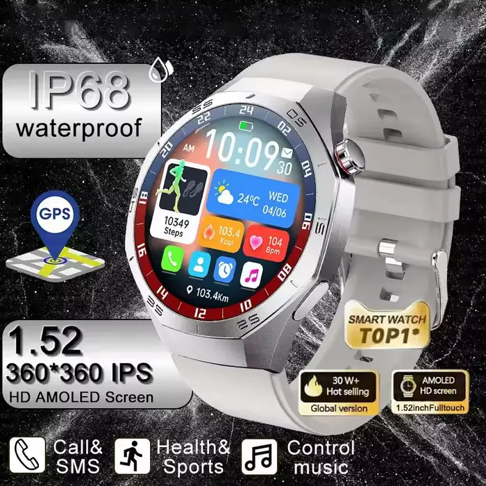Original GT5PRO montre intelligente 5 Pro pour hommes femmes nouvelle technologie GPS SmartWatch NFC