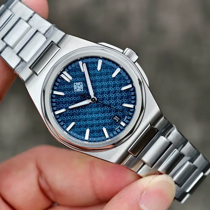 IX&DAO 2026 Nouvelle Montre Mécanique Automatique pour Homme Warrior 37mm Saphir Mouvement Miyota 9015 Acier Inoxydable Étanche 10 Bar BGW