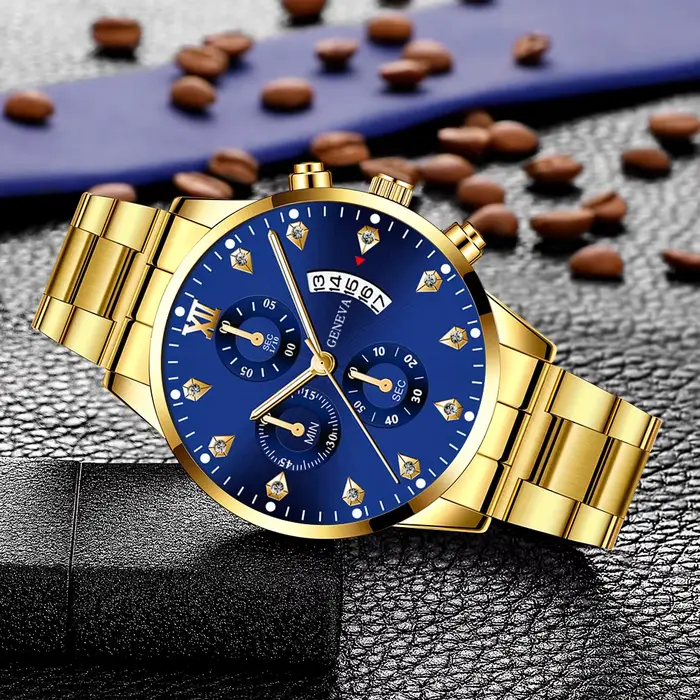 Nouvelle montre à quartz belle et à la mode pour couple