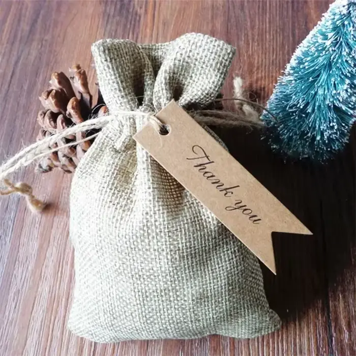 Étiquettes Merci en Papier Kraft pour Cadeaux et Événements Spéciaux Occasions de Fête Mariage Anniversaire Noël Fiançailles