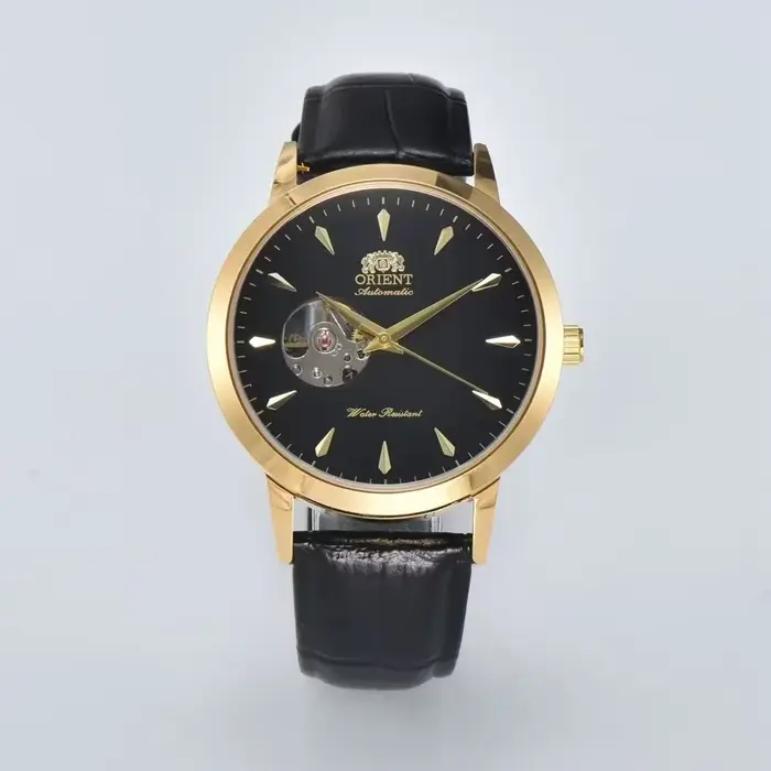 Montre sport automatique unisexe DFDG Orient avec cadran squelette résistante à l'eau pour hommes et femmes occasions sportives et voyages