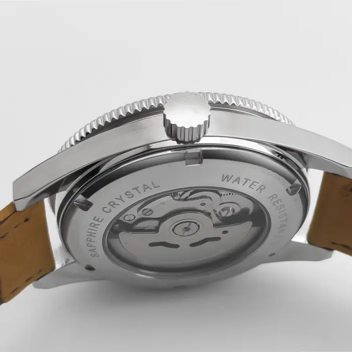 Corgeut NH35 montre hommes automatique mécanique poignet
