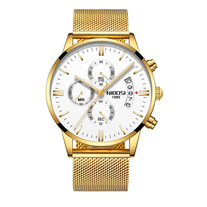Montre de luxe à quartz pour homme
