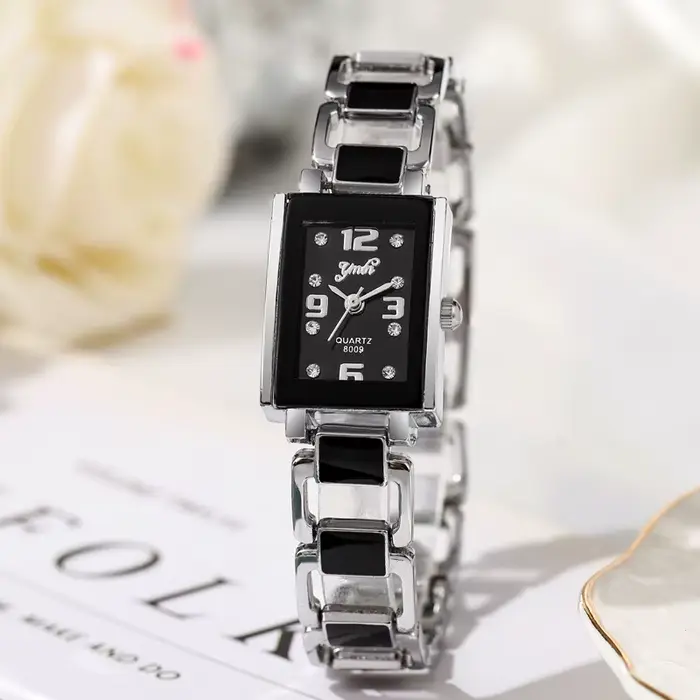 Montres carrées élégantes pour femmes, montre-bracelet à quartz tendance pour dames, Reloj Mujer (sa