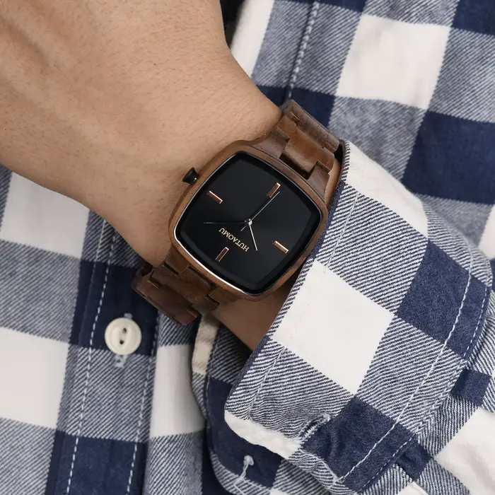 DODO DEER-Montre en bois pour hommes et femmes