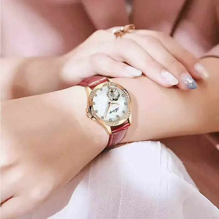 Montre mécanique automatique pour femme AILANG