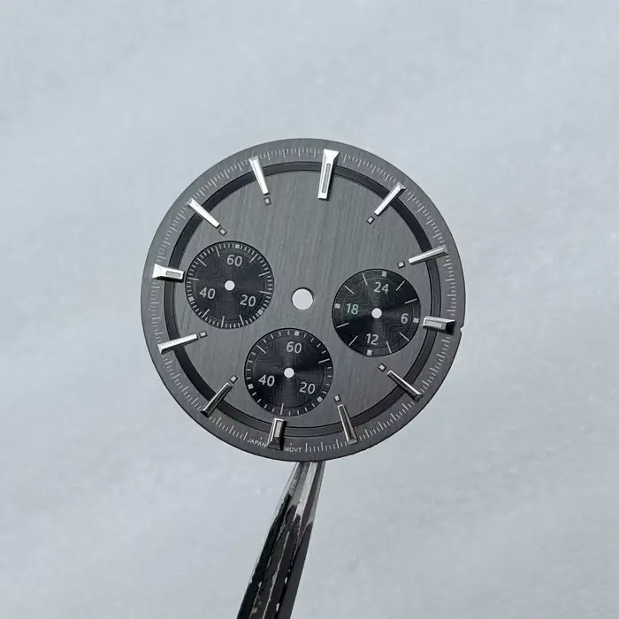 Cadran de montre Sunburst sans logo