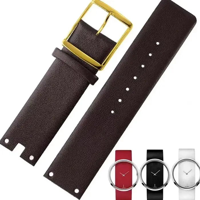 Bracelets de montre pour CK K94231 K 9423101 Cuir véritable Durable doux pour Bracelet
