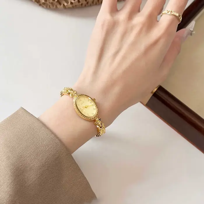 GEDI montre en or élégante 2026 montres cadran ovale exquise