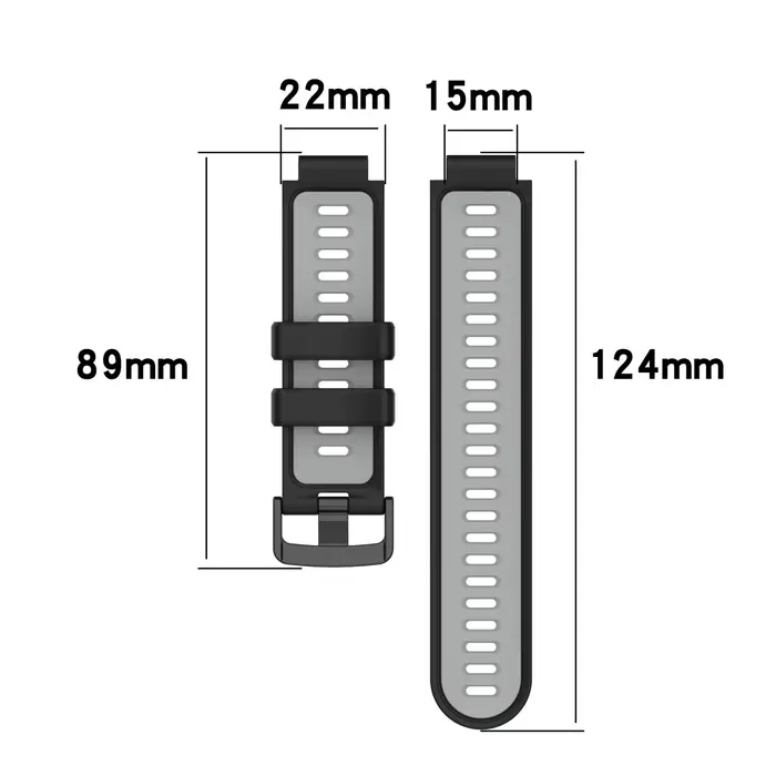 Bracelet de montre en silicone pour Garmin Forerunner 220 230 235 620 630 735XT accessoire de montre intelligente pour sportifs occassions spéciales
